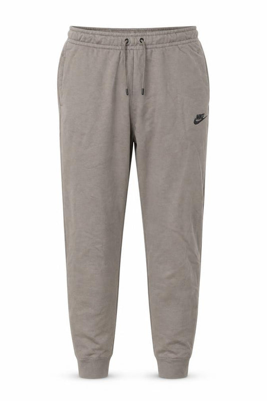 Front view of Nike Men's Brown Small Jogger Trousers Cotton Blend