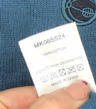 Tottenham Hotspur Men’s Blue Cotton Crew Neck Jumper M