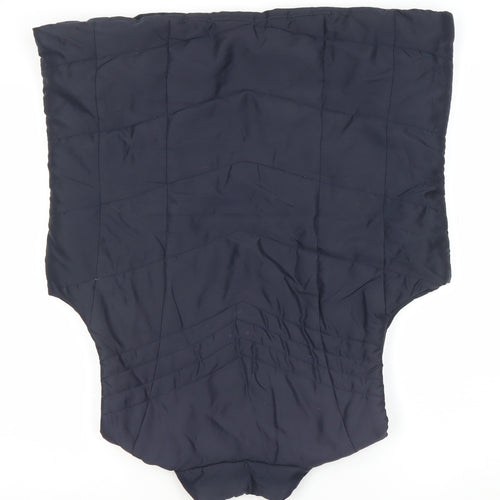 TIGI Women's Blue Quilted Puffer Waistcoat Size 14