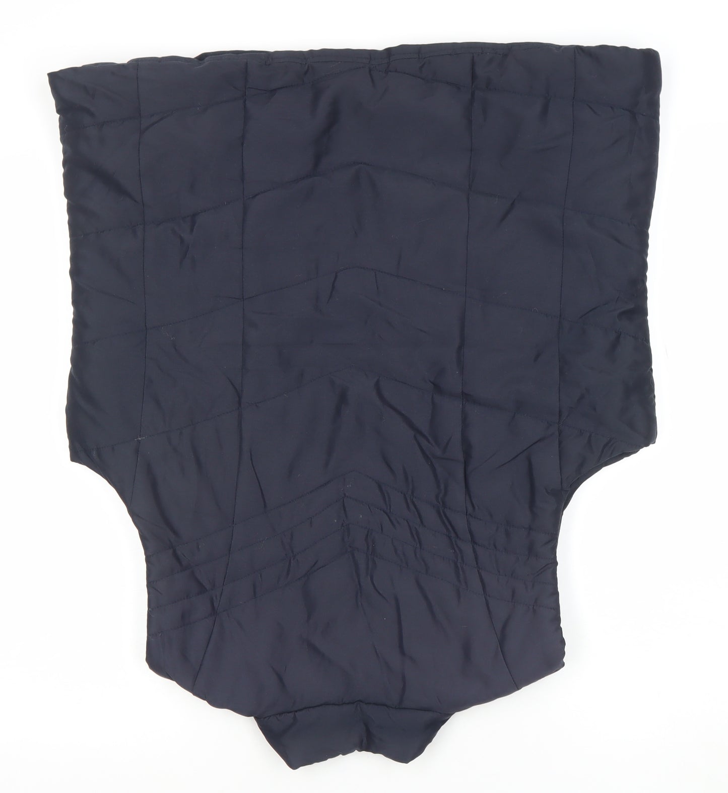 TIGI Women's Blue Quilted Puffer Waistcoat Size 14