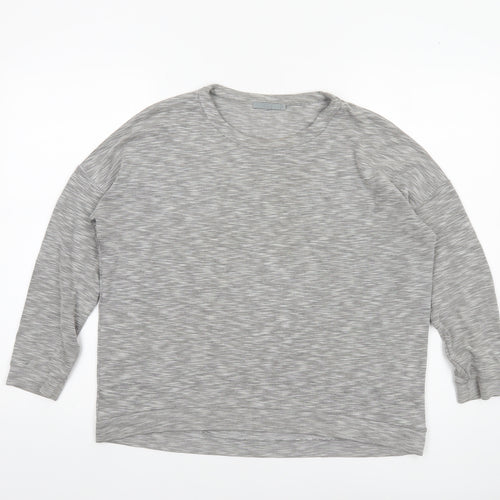 COS Women Grey Long Sleeve Basic Jersey Top Size S