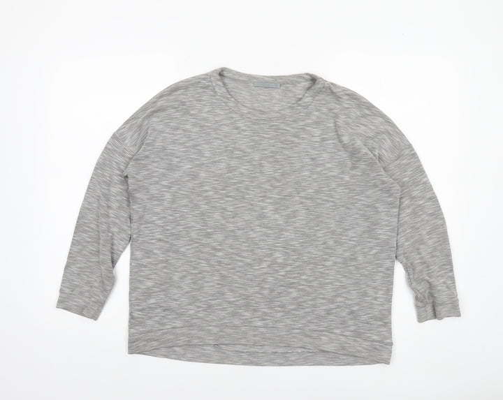 COS Women Grey Long Sleeve Basic Jersey Top Size S