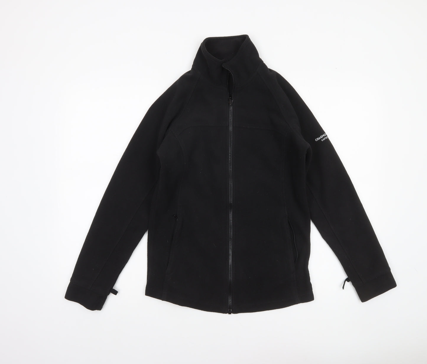 Craghoppers Women’s Black Fleece Full Zip Jacket UK 8