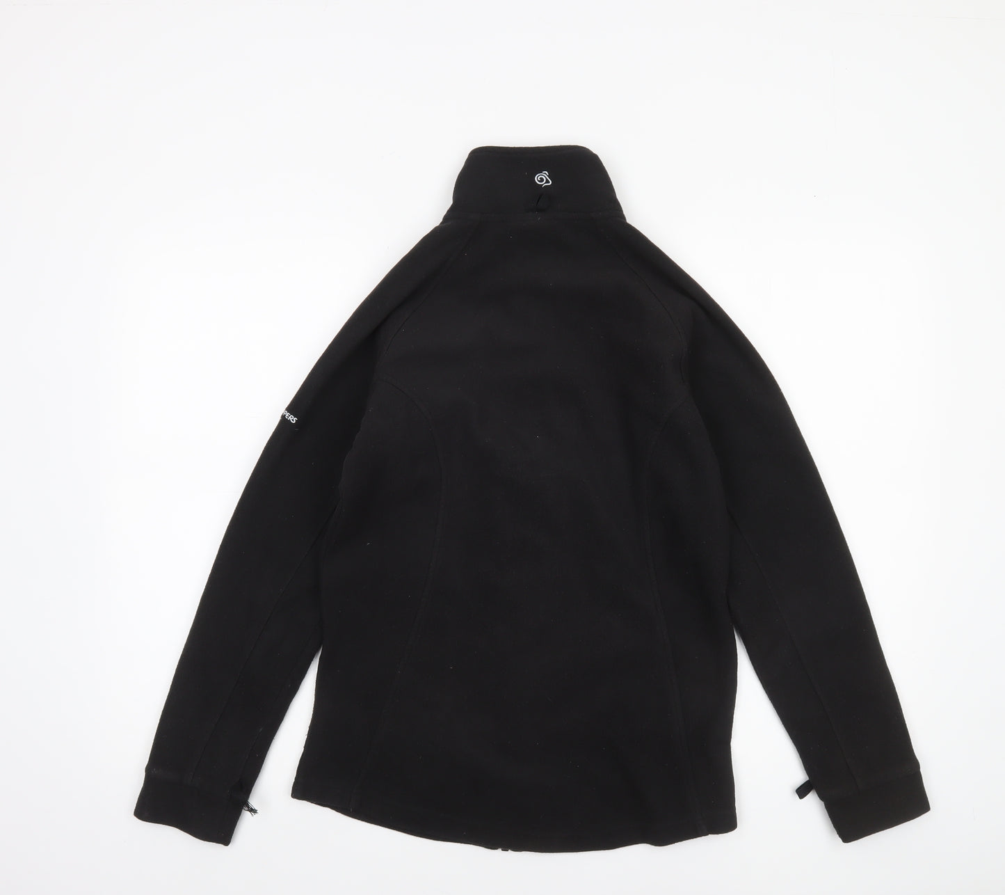 Craghoppers Women’s Black Fleece Full Zip Jacket UK 8