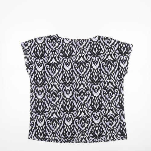Bonmarché Women's Multicoloured Geometric Blouse Size 14