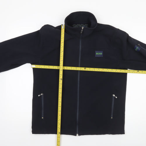 Hugo Boss Men's Black Softshell Full Zip Jacket Size L