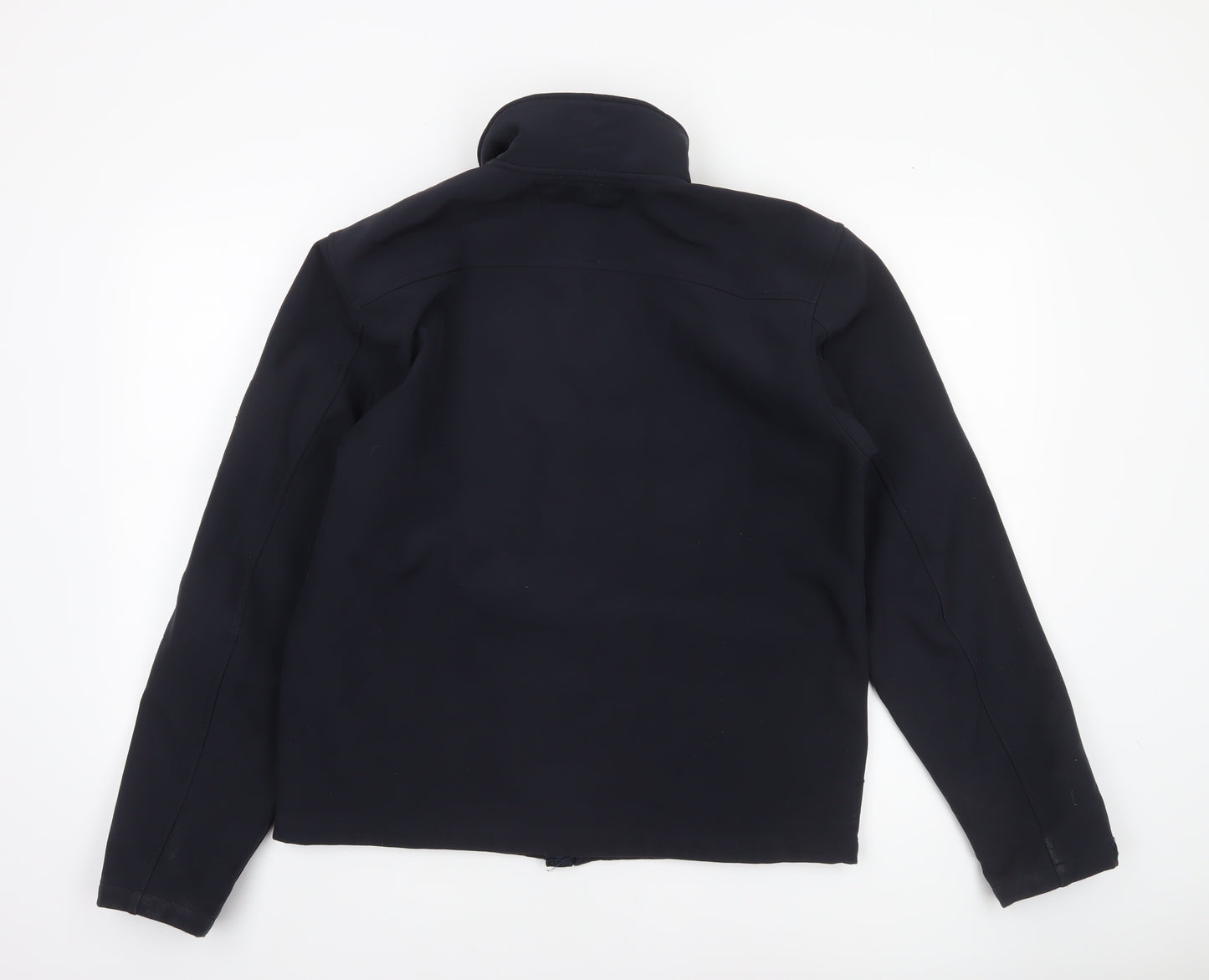 Hugo Boss Men's Black Softshell Full Zip Jacket Size L