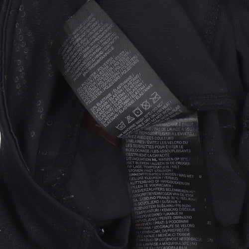 USA Pro Womens Black Size 8 Geometric Slim Fit Active Leggings