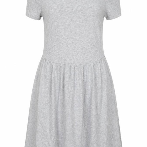 The White Company Women Grey S Fit & Flare Jersey Dress