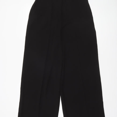 Dunnes Women’s Black Wide Leg Culotte Trousers Size 14