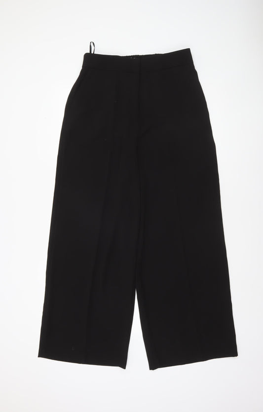 Dunnes Women’s Black Wide Leg Culotte Trousers Size 14