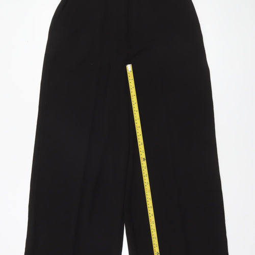 Dunnes Women’s Black Wide Leg Culotte Trousers Size 14