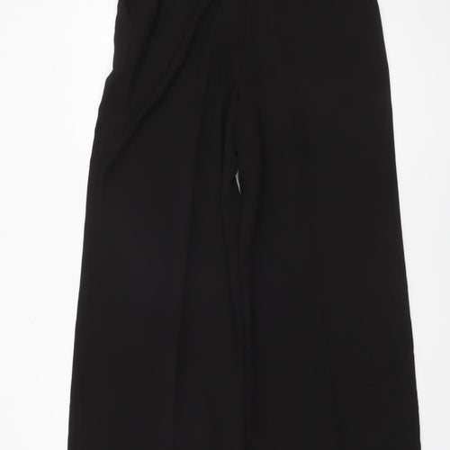 Dunnes Women’s Black Wide Leg Culotte Trousers Size 14