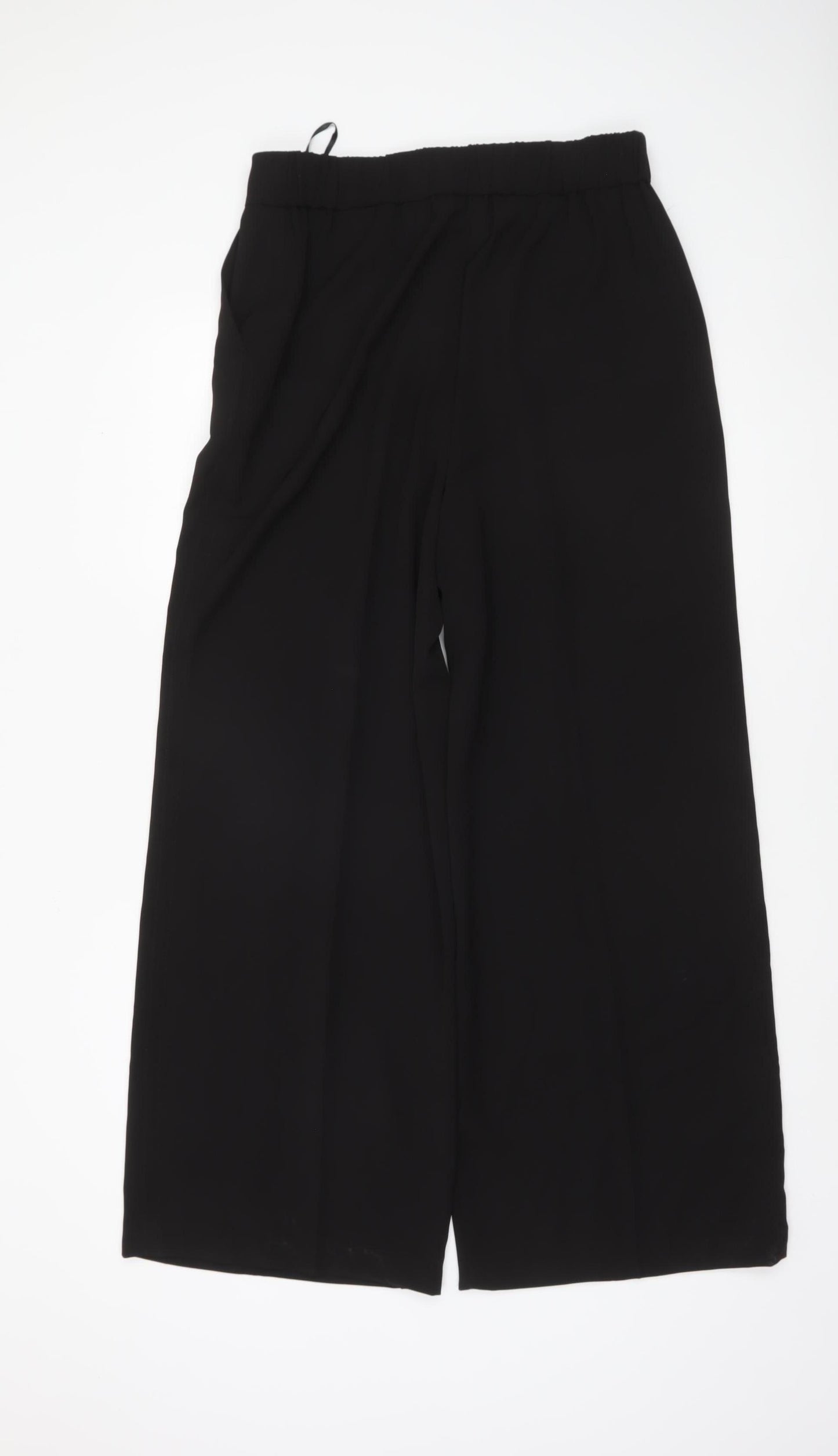 Dunnes Women’s Black Wide Leg Culotte Trousers Size 14