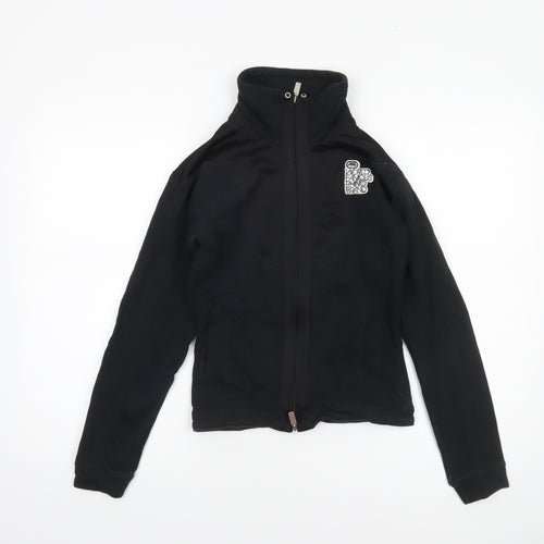 Ecko Red Women's Black XS Bomber Jacket with Embroidered Logo