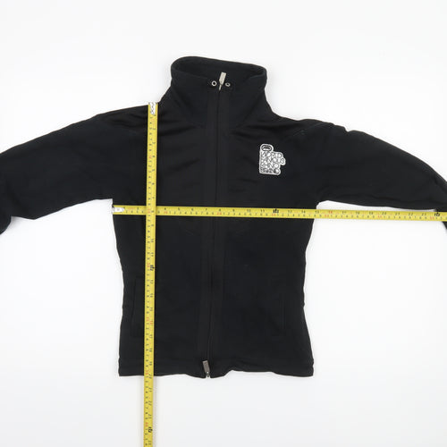Ecko Red Women's Black XS Bomber Jacket with Embroidered Logo
