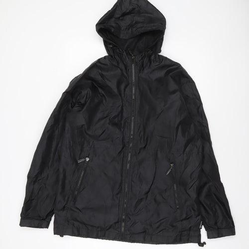 Highmount Men's Black XS Hooded Windbreaker Jacket