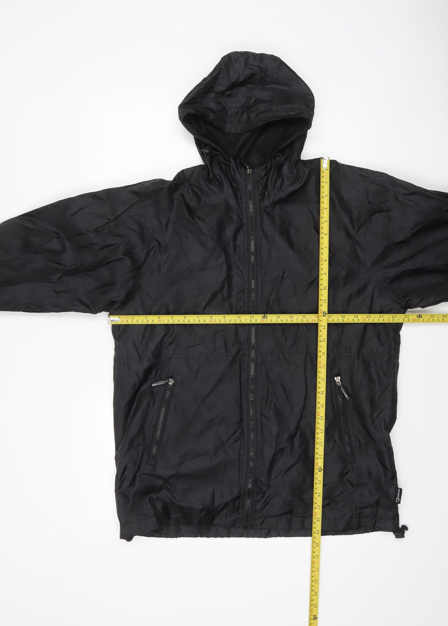 Highmount Men's Black XS Hooded Windbreaker Jacket