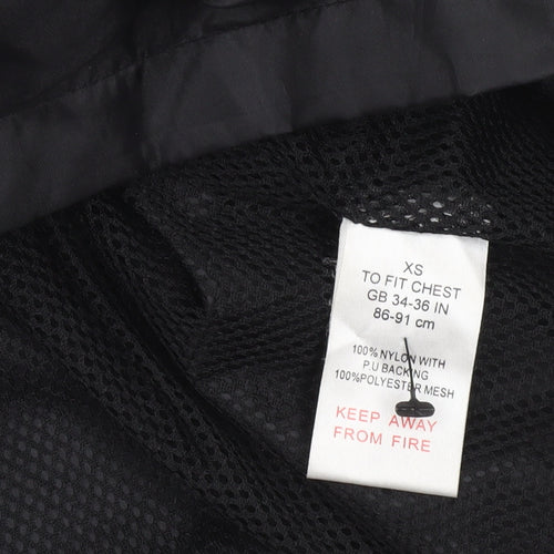 Highmount Men's Black XS Hooded Windbreaker Jacket