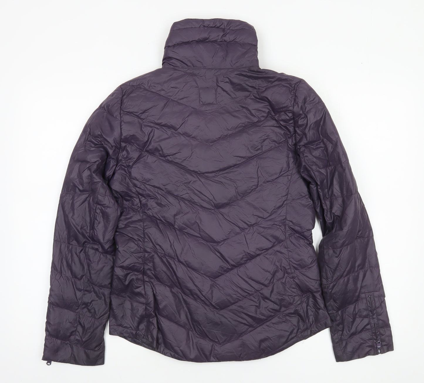 Gap Women Purple XS Puffer Jacket Down Filled Lightweight Quilted Coat