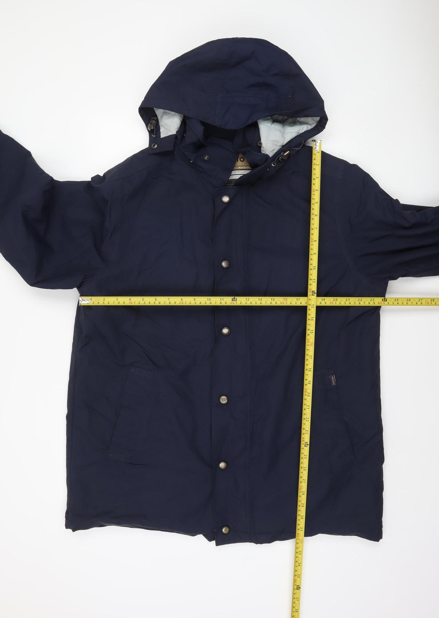 Musto Men’s Blue Waterproof Hooded Parka Jacket XL