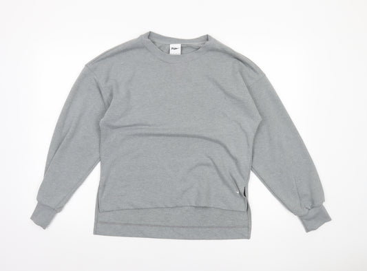 Nike Yoga Women's Grey XS Pullover Crew Neck Sweatshirt