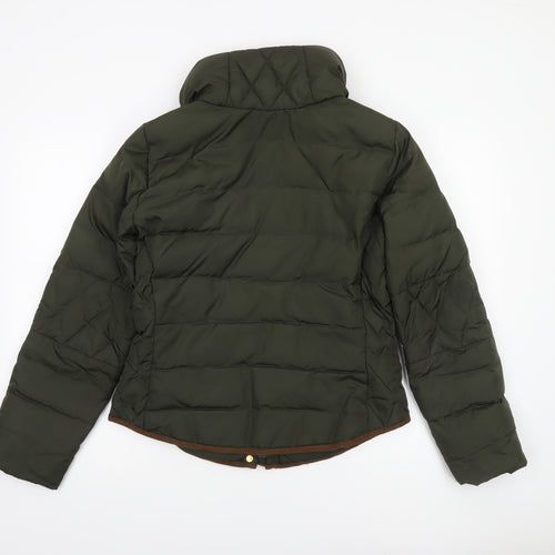 Vero Moda Women’s Green Puffer Jacket Lined Polyester L
