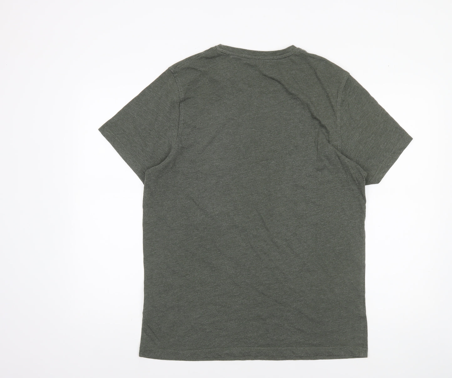 Mountain Warehouse Men's Green Graphic Outdoor T-Shirt M Regular Fit