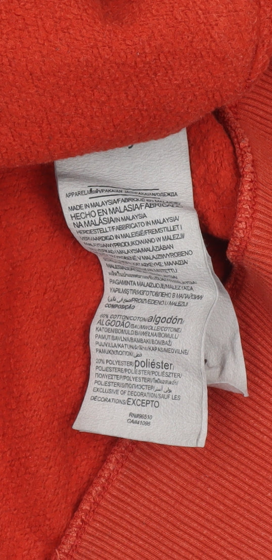 Under Armour Men's Red Pullover Hoodie Size M Loose Fit Sportswear