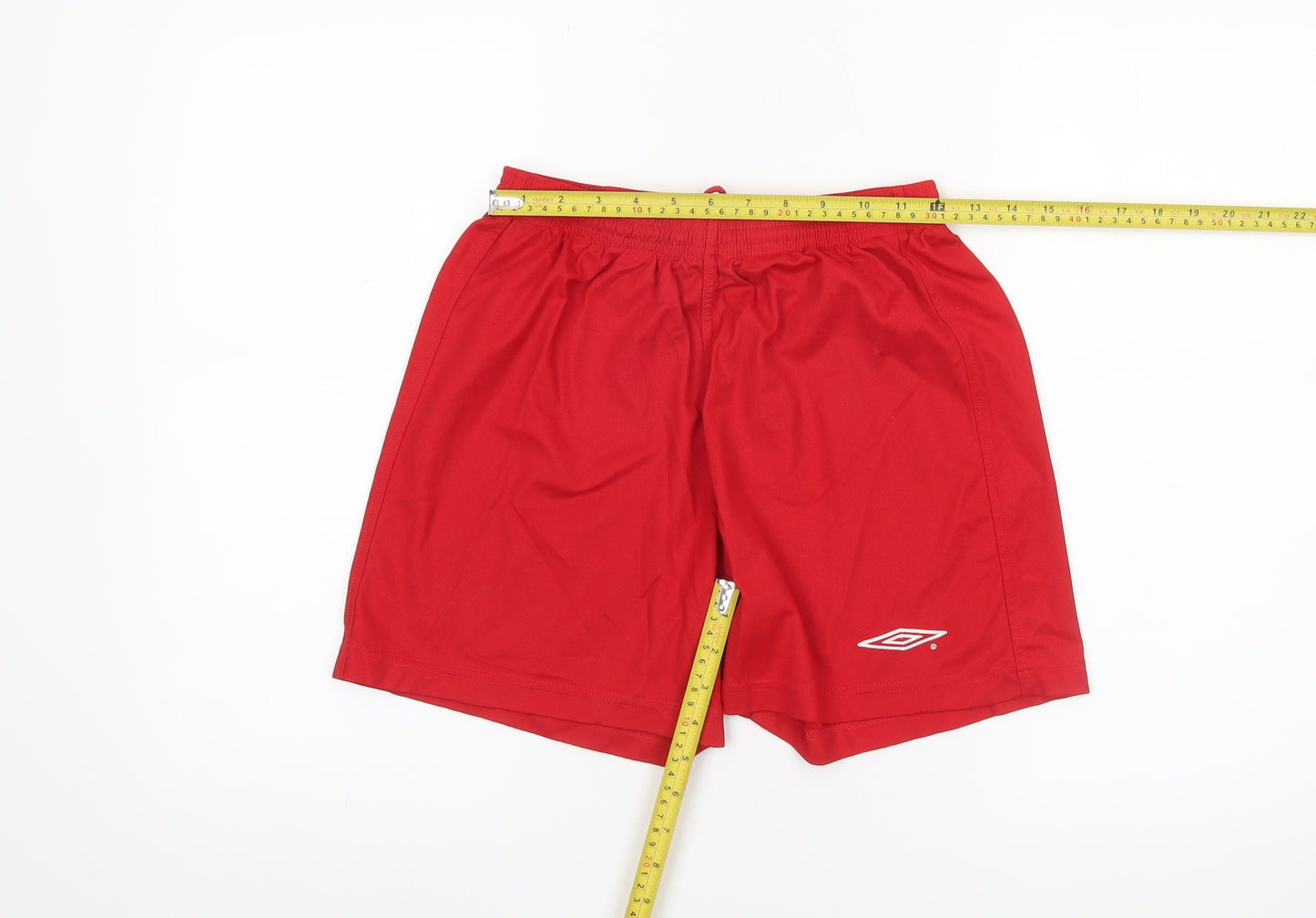 Umbro Men's Red Athletic Football Shorts Size XL