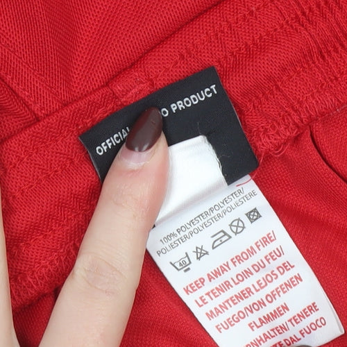 Umbro Men's Red Athletic Football Shorts Size XL