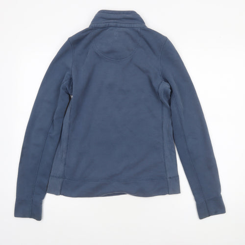 Fat Face Women's Blue Pullover Sweatshirt Size 8 Cotton Blend