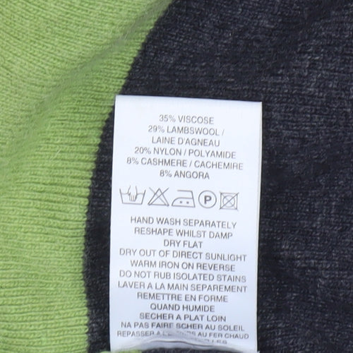 ALEX & Co. Women's Multicoloured Striped Knit Cardigan UK 10