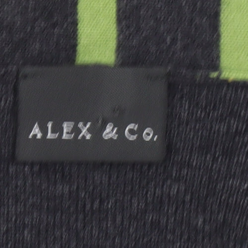 ALEX & Co. Women's Multicoloured Striped Knit Cardigan UK 10