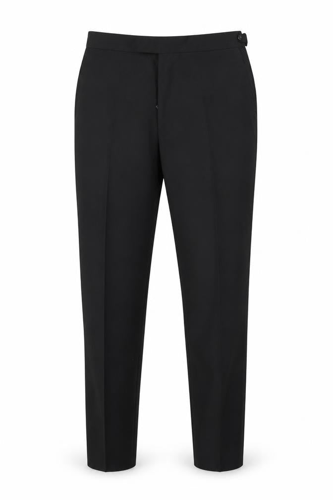 Debenhams Sovereign Collection Men's Black Wool Blend Formal Dress Trousers 38R