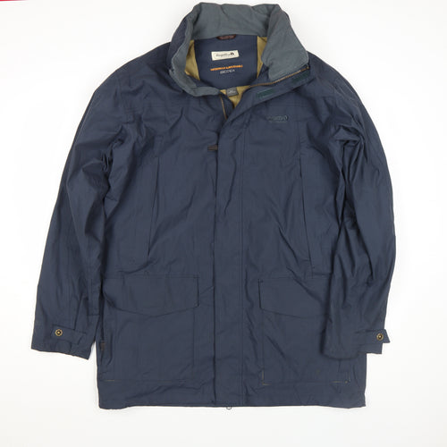 Regatta Men's Blue Waterproof Breathable Isotex Parka Jacket UK L