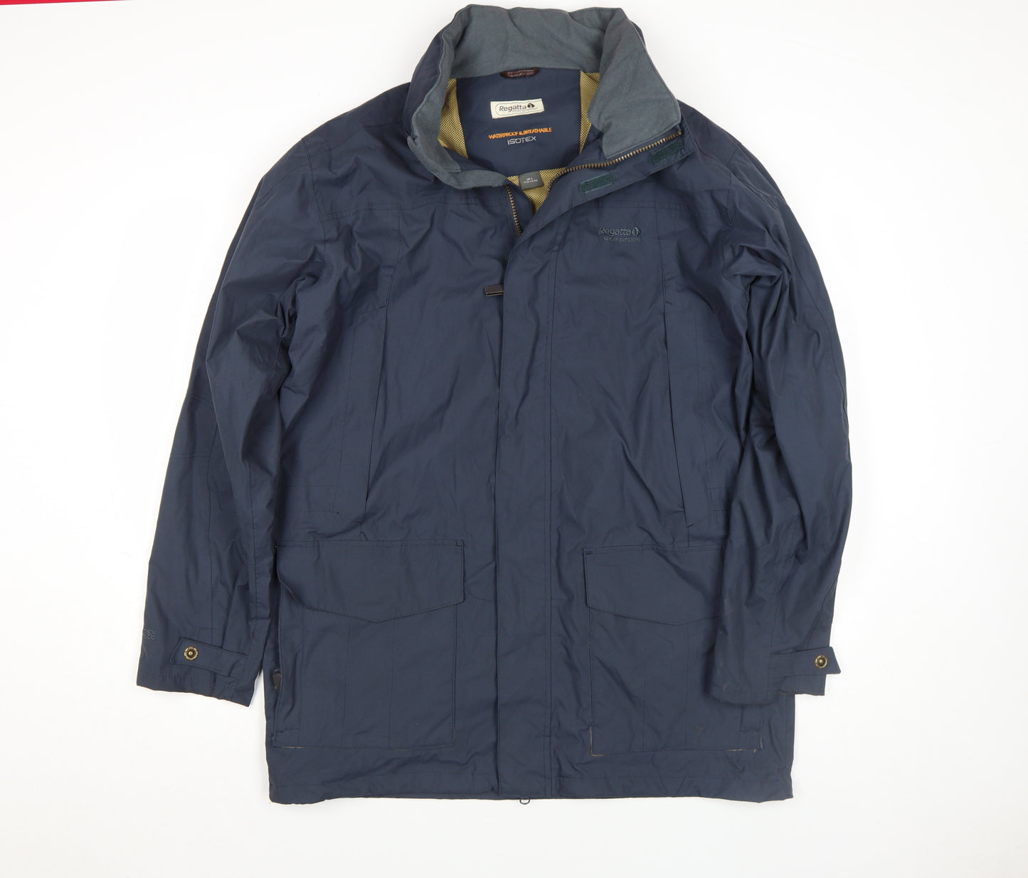 Regatta Men's Blue Waterproof Breathable Isotex Parka Jacket UK L