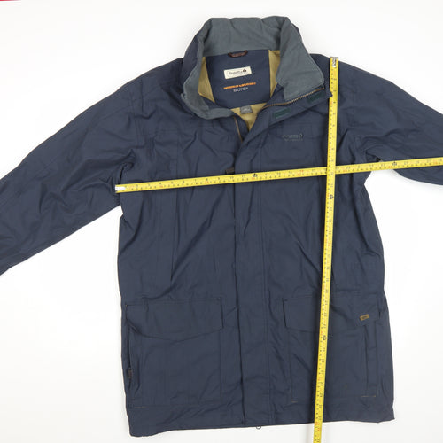 Regatta Men's Blue Waterproof Breathable Isotex Parka Jacket UK L