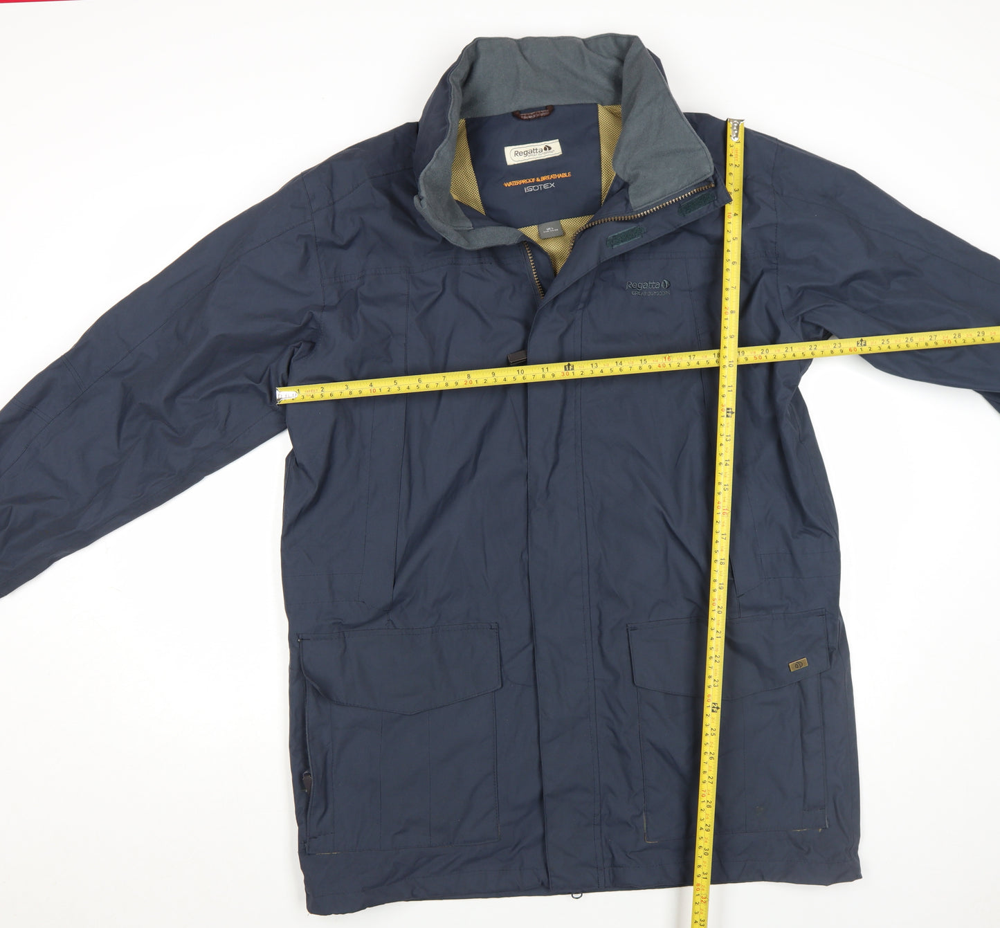 Regatta Men's Blue Waterproof Breathable Isotex Parka Jacket UK L