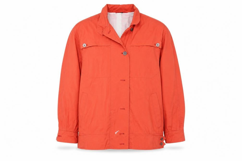 Front view of House of Fraser Women Red Cotton Basic Jacket, size 12