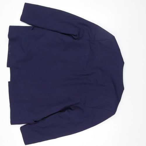 Klass Collection Women's Navy Blue Suit Jacket Size 18 Regular Lined