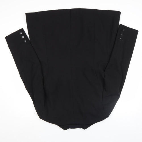 Jessica Reid Women’s Black Size 16 Classic Polyester Blazer