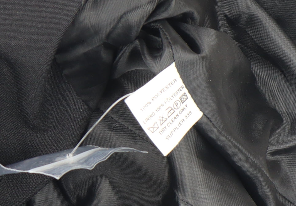 Jessica Reid Women’s Black Size 16 Classic Polyester Blazer