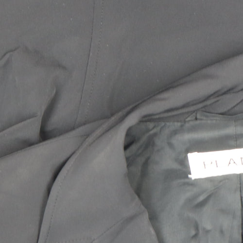 Planet Women's Black Size 12 Single Breasted Suit Jacket Blazer