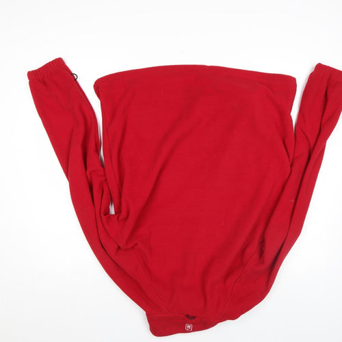 Hi Gear Men's Red Fleece Full Zip Outdoor Jacket Size M