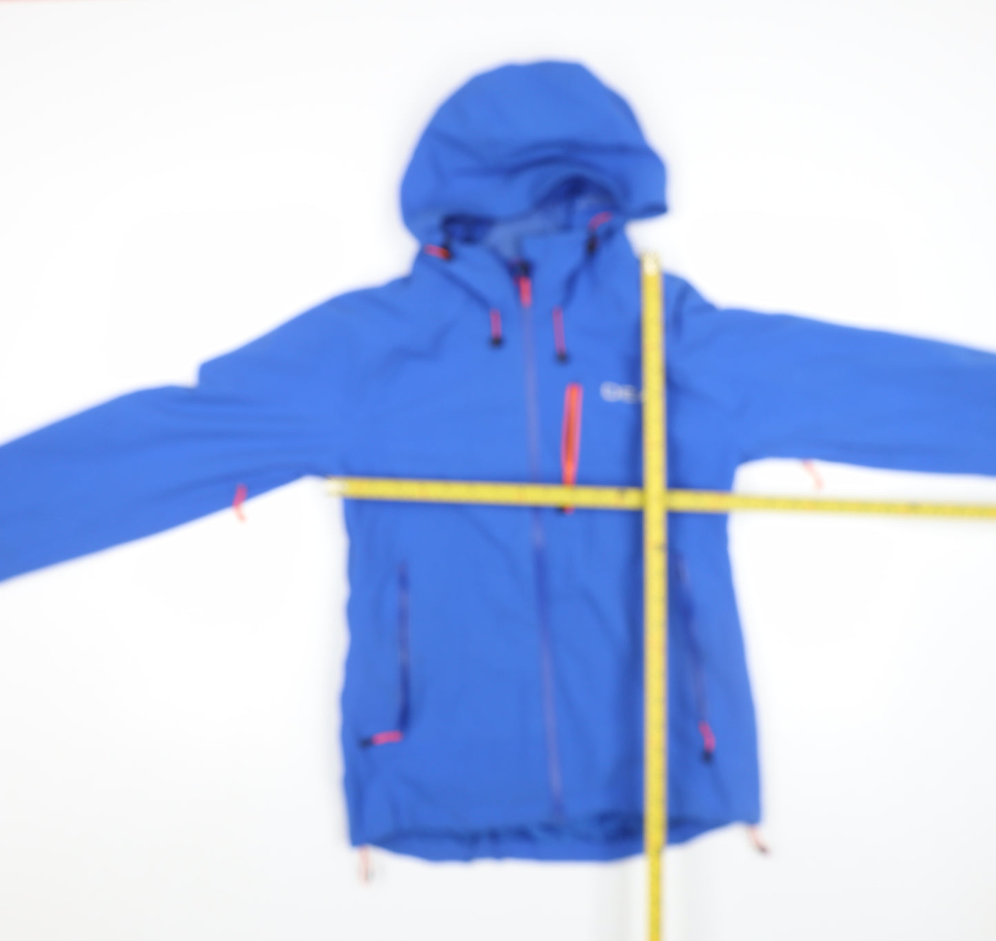 OEX Women's Blue Waterproof Hooded Outdoor Jacket Size 8