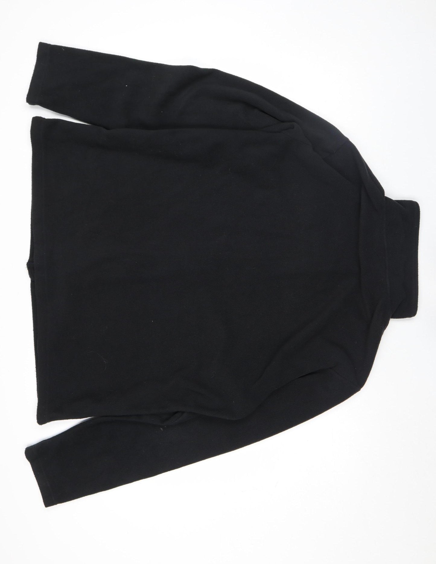 Freedom Trail Women's Black Fleece Full Zip Jacket XL