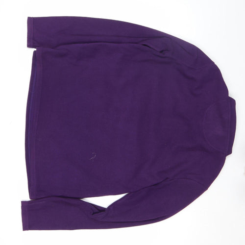 Peter Storm Womens Purple Fleece Pullover Top Size 16 Regular Fit