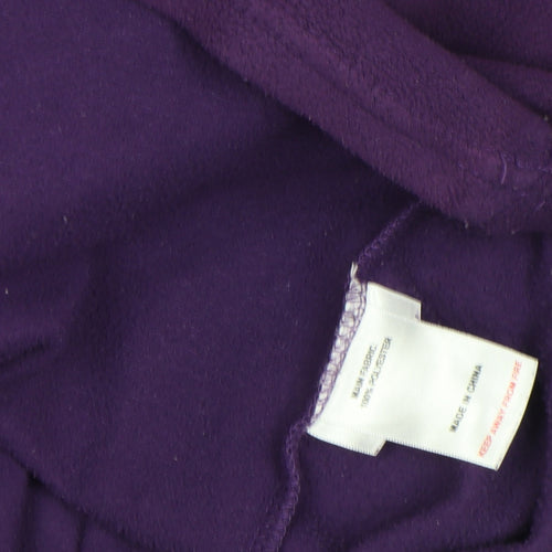 Peter Storm Womens Purple Fleece Pullover Top Size 16 Regular Fit