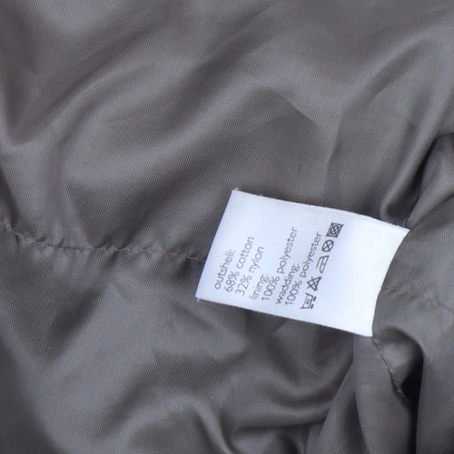 Guise Men's Beige Padded Bodywarmer Waistcoat Size M Cotton Blend